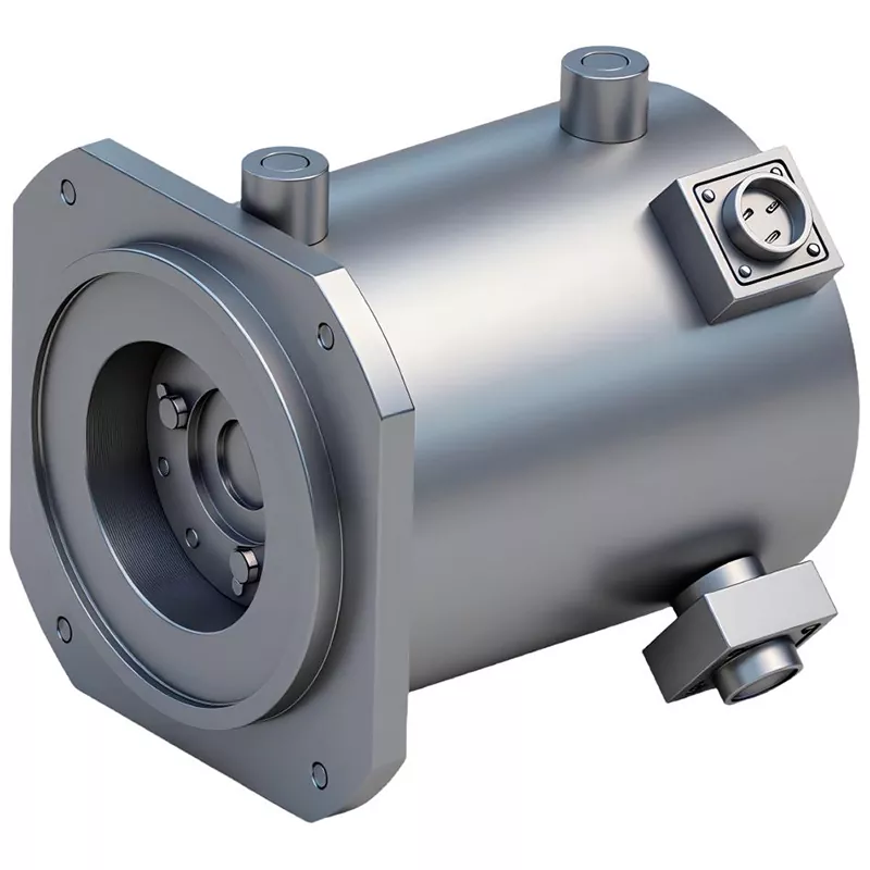 محرك مغناطيسي دائم مبرد بالماء من الفولاذ المقاوم للصدأ